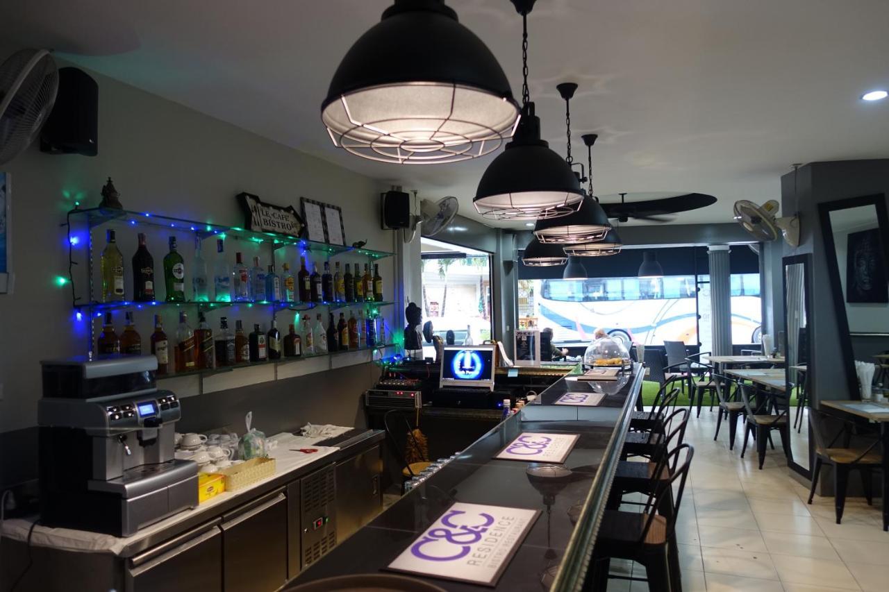 C&C Residence Bistro Restaurant Паттайя Экстерьер фото